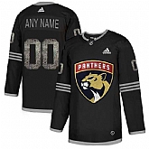 Customized Men's Panthers Any Name & Number Black Shadow Logo Print Adidas Jersey,baseball caps,new era cap wholesale,wholesale hats